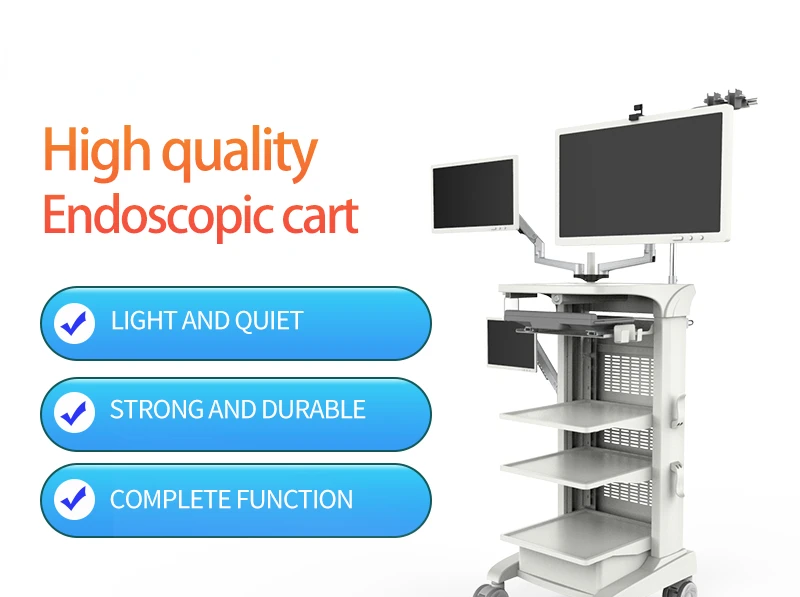 trolley hospital  car multi-functional workstation Support medical cart customization