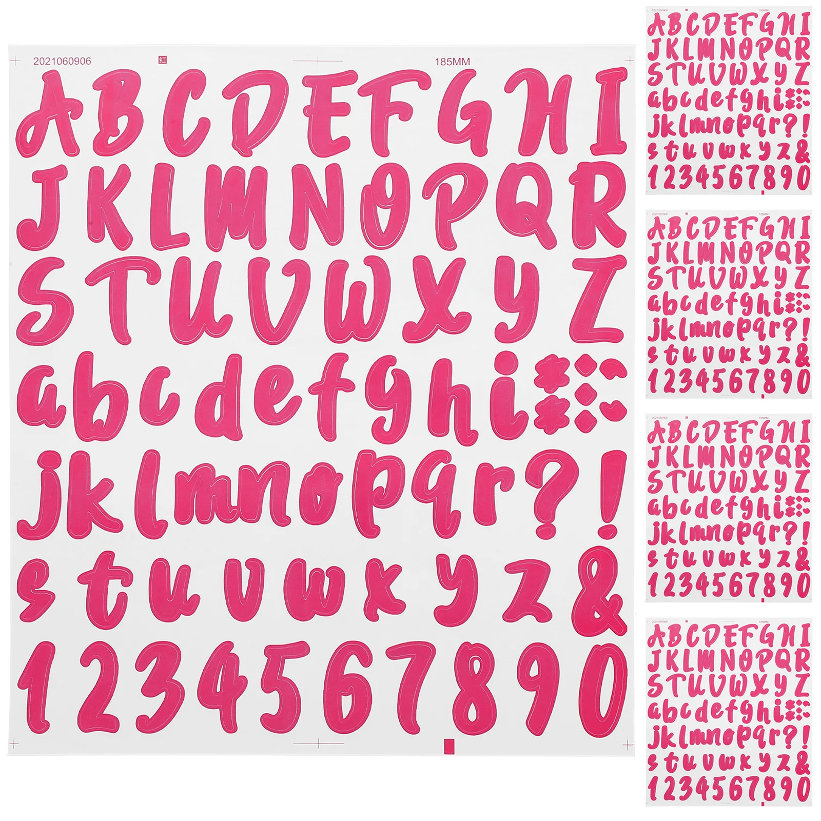 Wedding Birthday Party Numbers Letters Name Stickers Doorplate Decals Mailbox Decor For Outside Business Removable Scrapbook