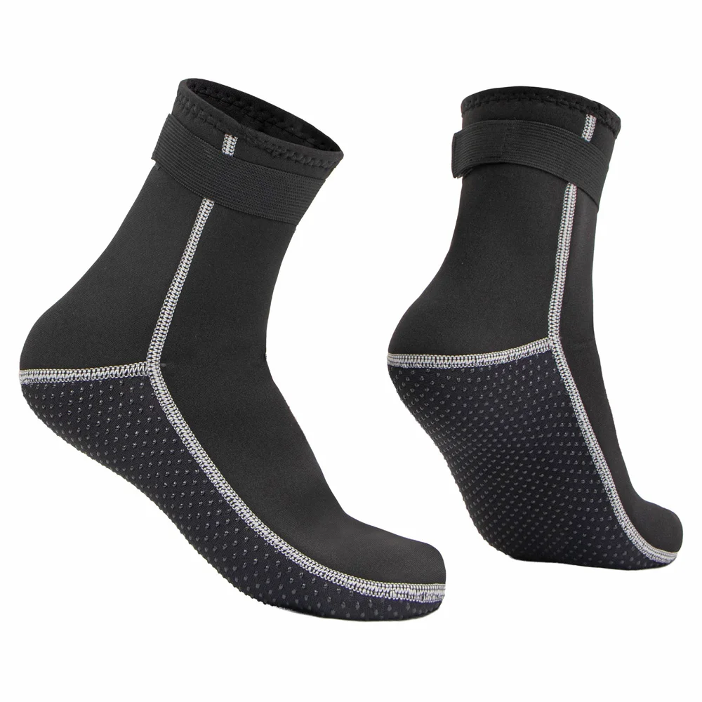 3 mm Neopren-Wassersocken, Tauchsocke, rutschfeste Neoprenanzug-Schuhe, Schuhe, Flosse, sanddicht, Strand, Volleyball, Schwimmen, Outdoor, Wassersport – Detail 12