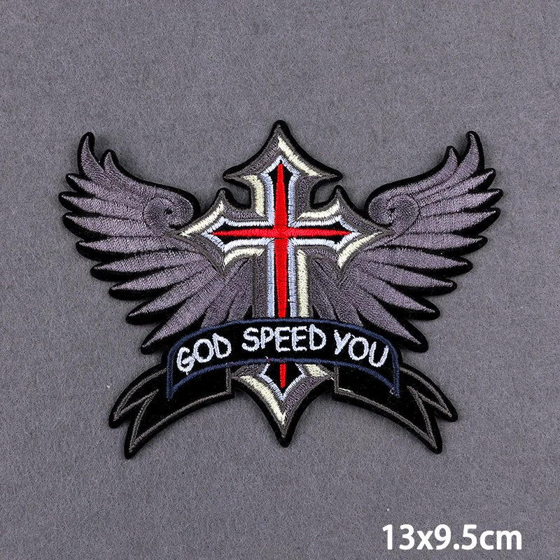 Motorcycle Embroidery Patches For Clothes LIVETORIDE Iron On Patches Thermoadhesive Patch For Clothing Eagl Applique Stickers