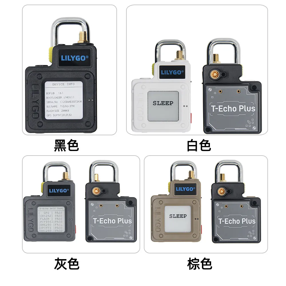 LILYGO T-Echo Plus NRF52840 SX1262 LoRa GPS L76K 전자종이 디스플레이 모듈