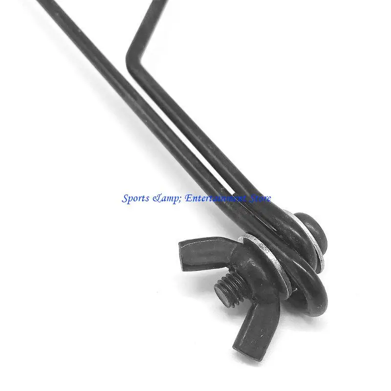 G7NF معدن هارمونيكا الرقبة حامل القيثارة رف دعم قوس ل 10 ثقوب هارمونيكا الآلات