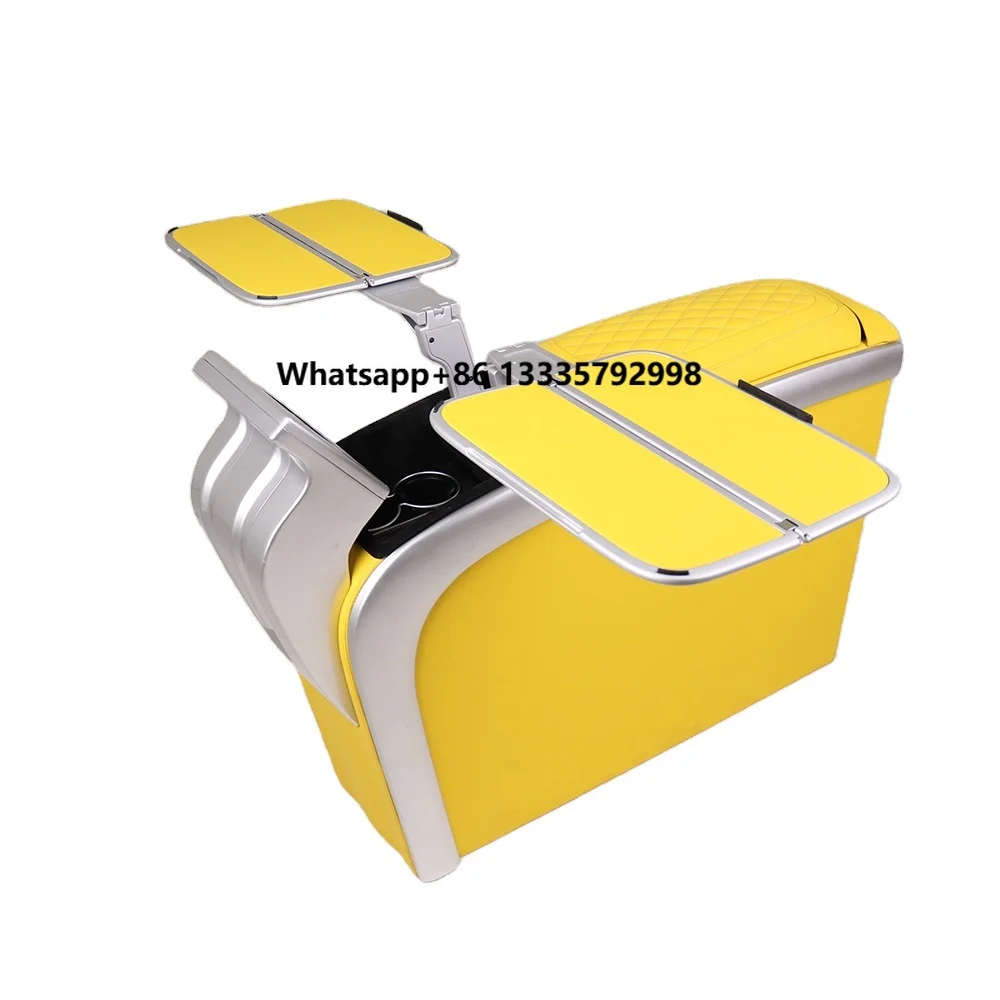 Console centrale di lusso con tavolo nascosto Interni automatici Modifica accessori Box bracciolo per kit interni MPV VAN RV MINIBUS