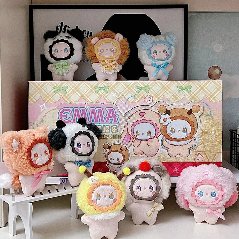 

EMMA Secret Forest Fury Plush Doll Pendant for Girls Cute Girl Toy Blind Box Music Pinch Trendy Gift for Children