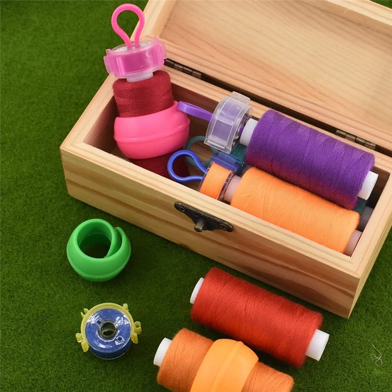 

AC23-142 Pcs Bobbin Thread Buddies Set Sewing Thread Spool Organizer Bobbin Thread Spool Huggers