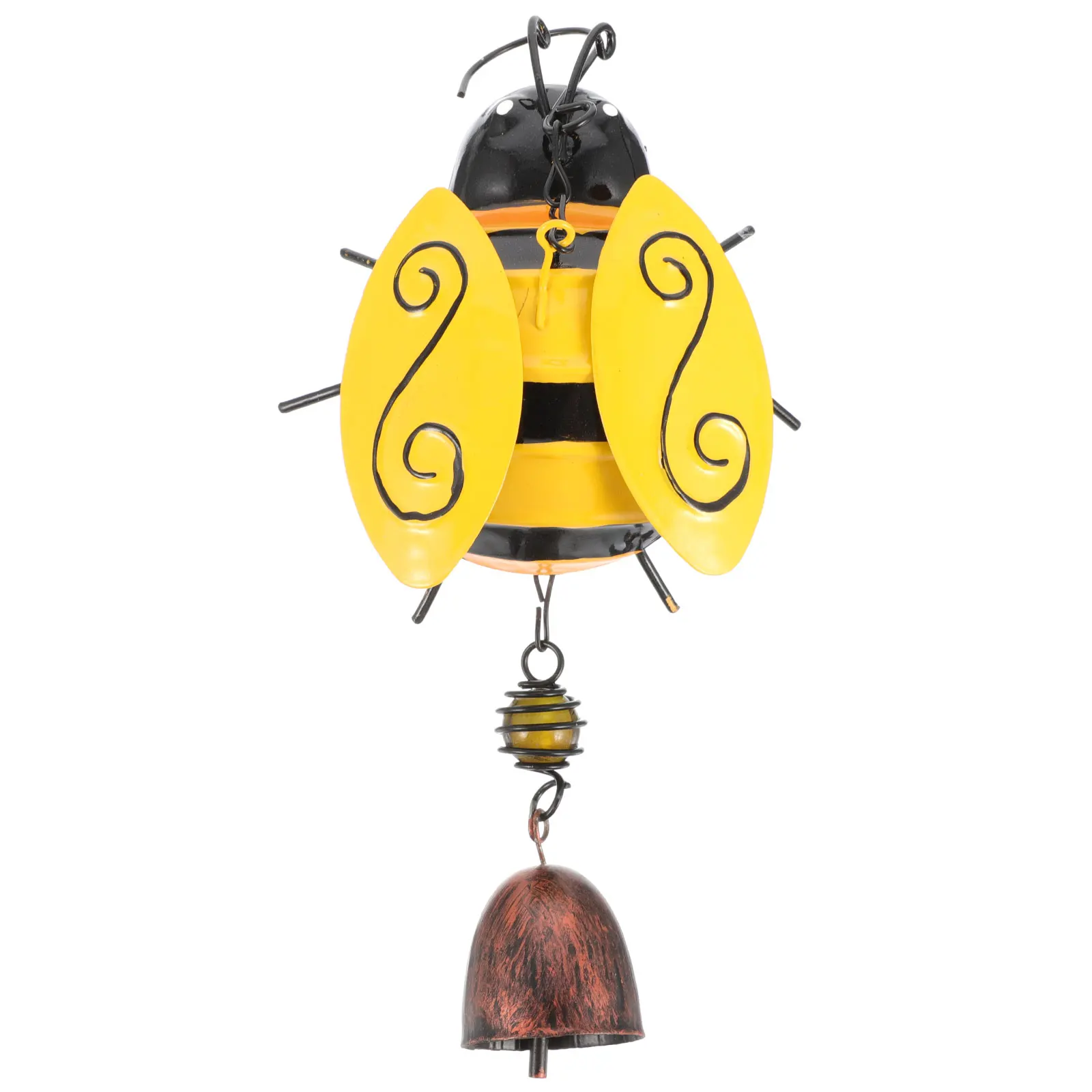 

Bee Wind Chime Cartoon Small Musical Metal Hanging Decoration for Garden Bell Home Wind Chime Decor