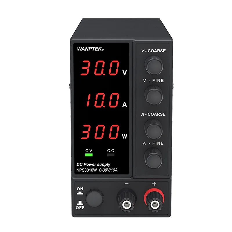 DC Laboratory Power Supply 30V 60V 120V Adjustable Voltage Regulator Bench Switching Power Supply Preset Current ON/OFF