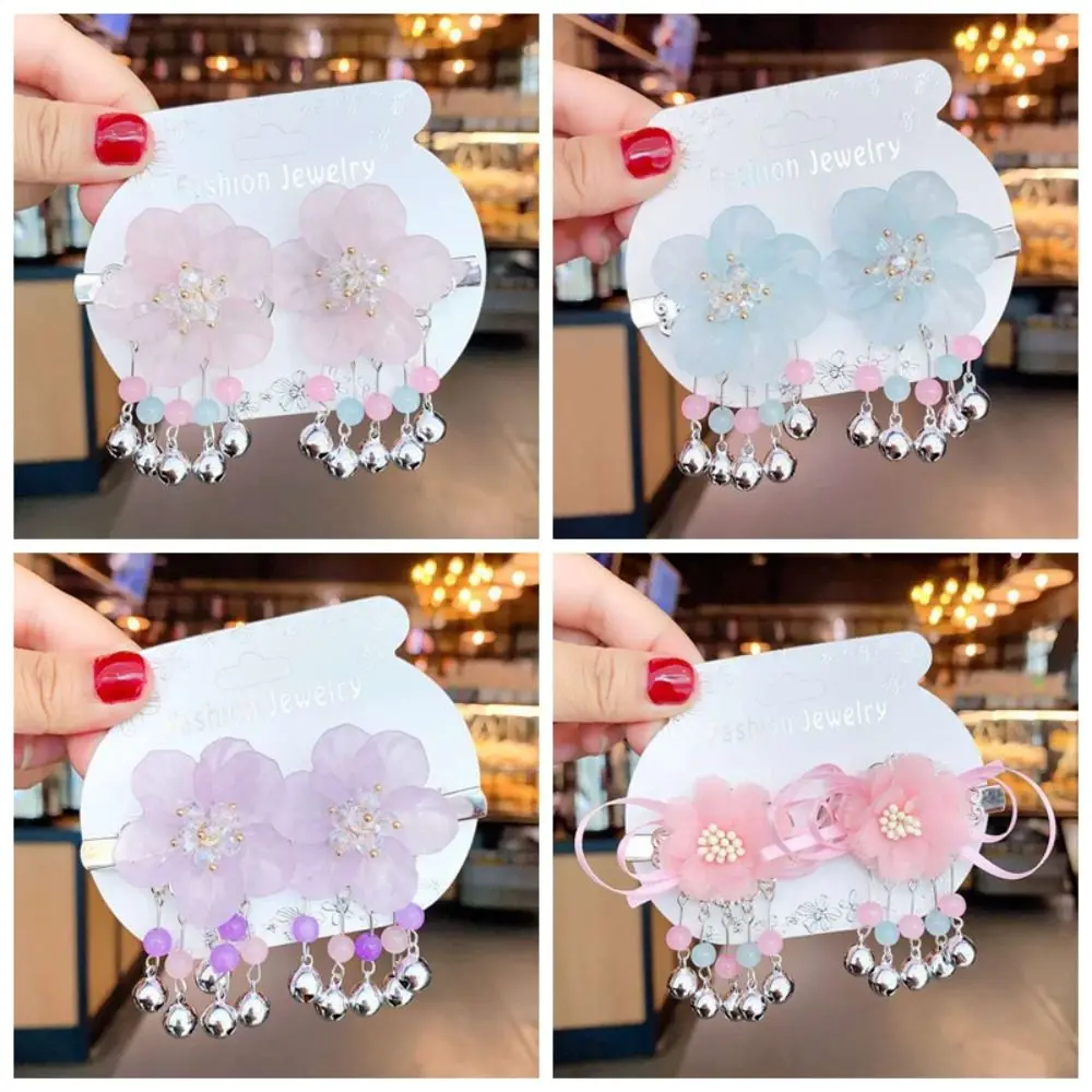 Детские аксессуары для волос из смолы высокого качества, Шпилька для волос в старинном стиле из сплава в форме веера, Шпилька для волос в виде костюма Тан