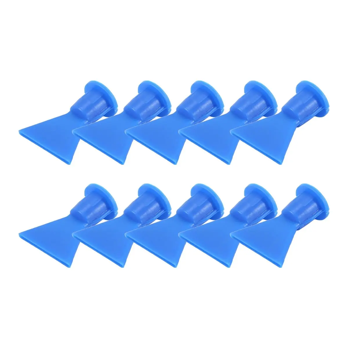 【~ NEW A89Z】Wave Shape Silicon Cone for Cartridge Caulking Spare Part Nozzle Tip for Sealant Dispenser Syringe Accessory 10Pcs/L
