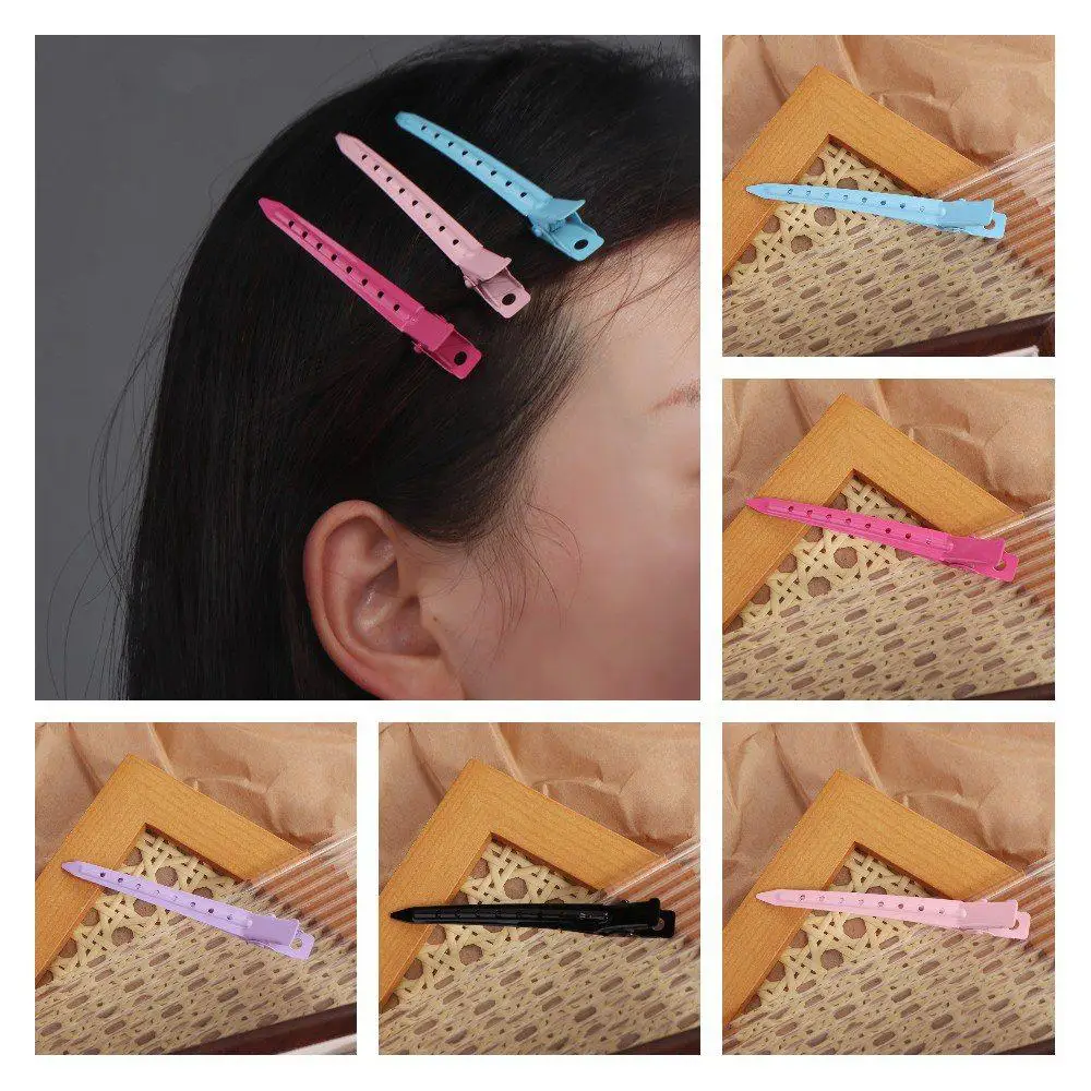 Haarstyling Tools Kappers Haarspeld Haar Lokalisatie Clip Anti-Slip Traceless Duckbill Clip Onzichtbare Krul Haarclip