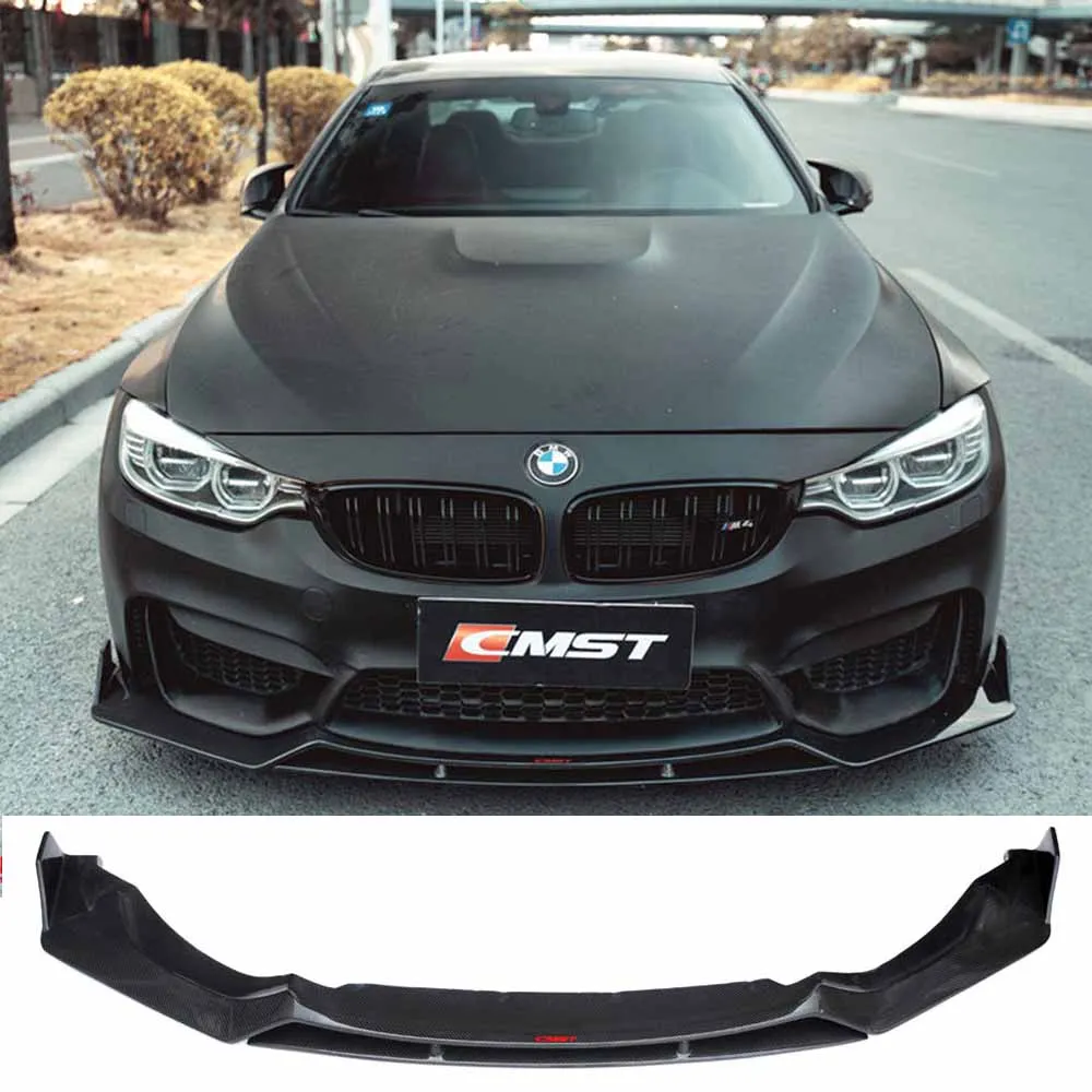 For BMW M3/M4 Front Bumper Splitter, Carbon Fiber Front Lip Rear Diffuser Canard Wing Spoiler, Car Parts Body Kit