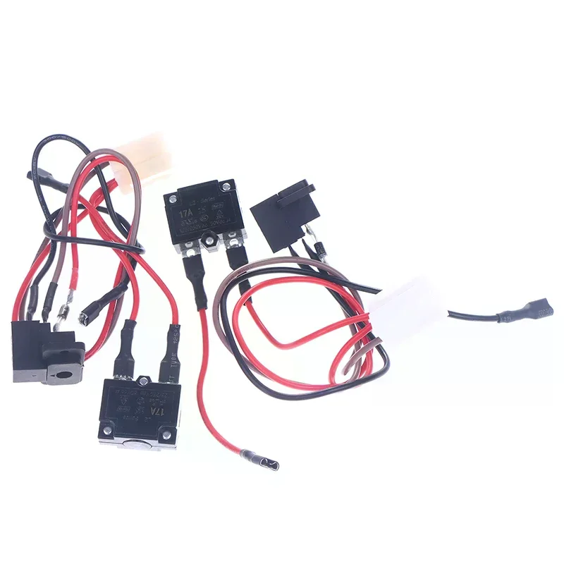 2/3 Pin Charging Hole For Children Electric Vehicle 6V 12V 24V For Children Electric Vehicle Charger Socket Strip Line