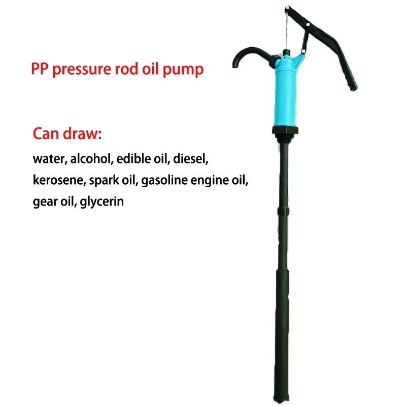 Lever Action Hand Fuel Pump Barrel Drum Pump Manual Adjustable 55 Gallons For Conveying Fuel Liquids Hand Fuel Pump