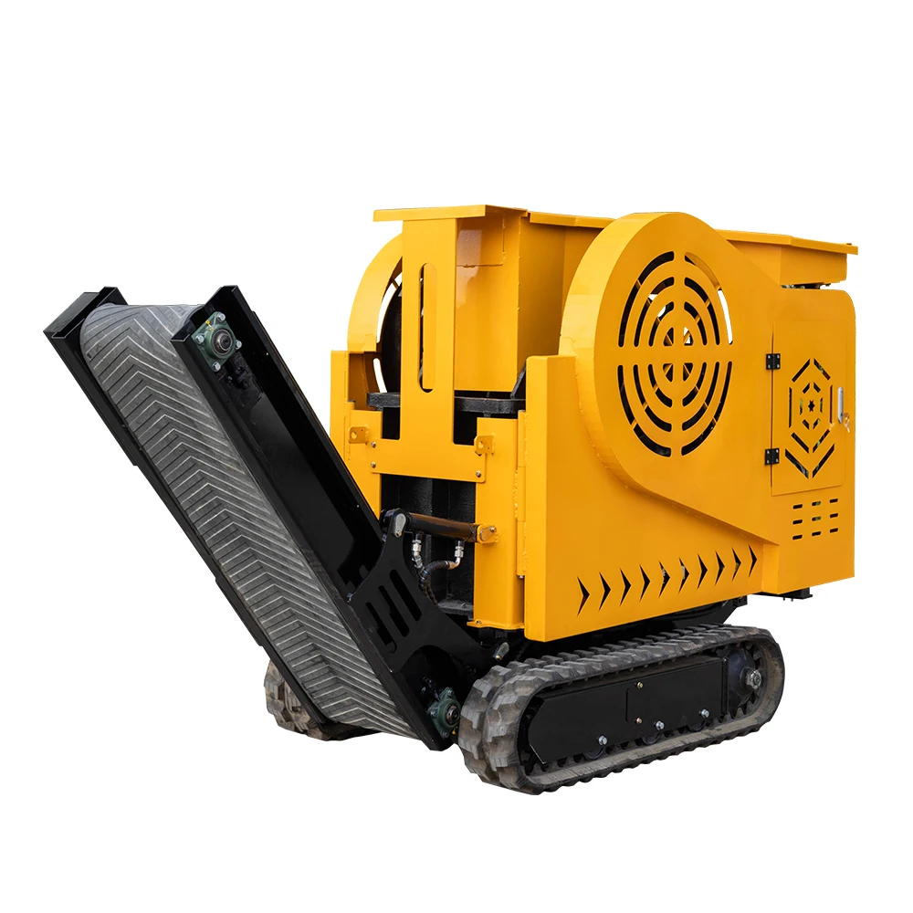 

All-In-One Crawler Mobile Crusher Plant 3-10T/H Output Portable Jaw Crusher And Impact Crusher For Hard Rock Stone