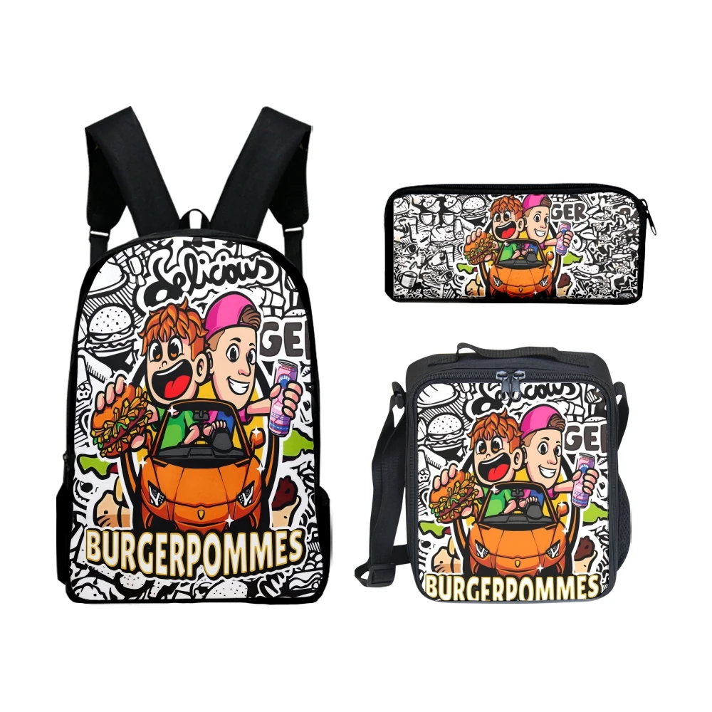 

Хип-хоп популярный новый ICRIMAX 3D принт 3 шт./компл. школьные сумки для ноутбука рюкзак сумка для обеда пенал