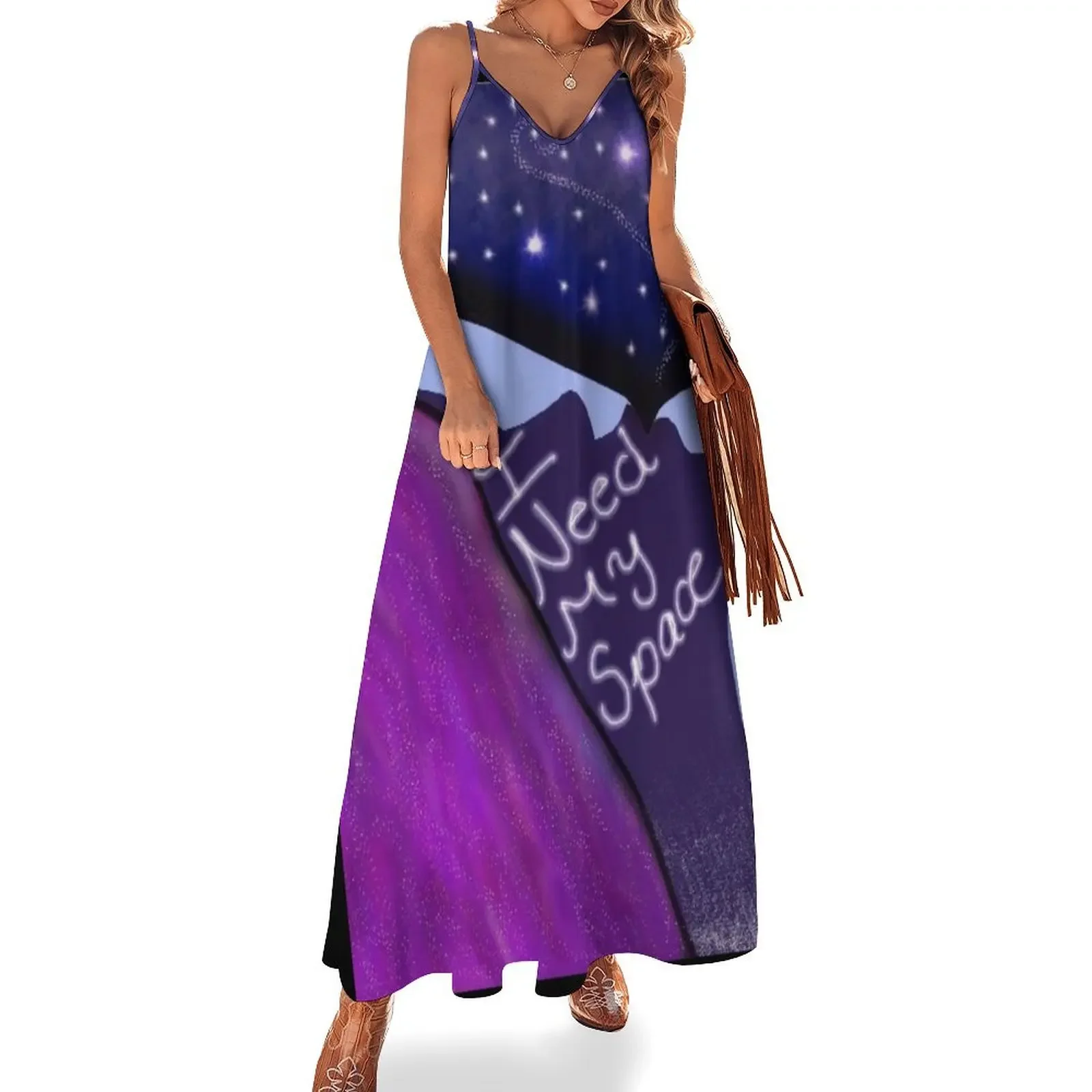 I Need My Space Sleeveless Dress ladies dresses for women 2025 clothes for women