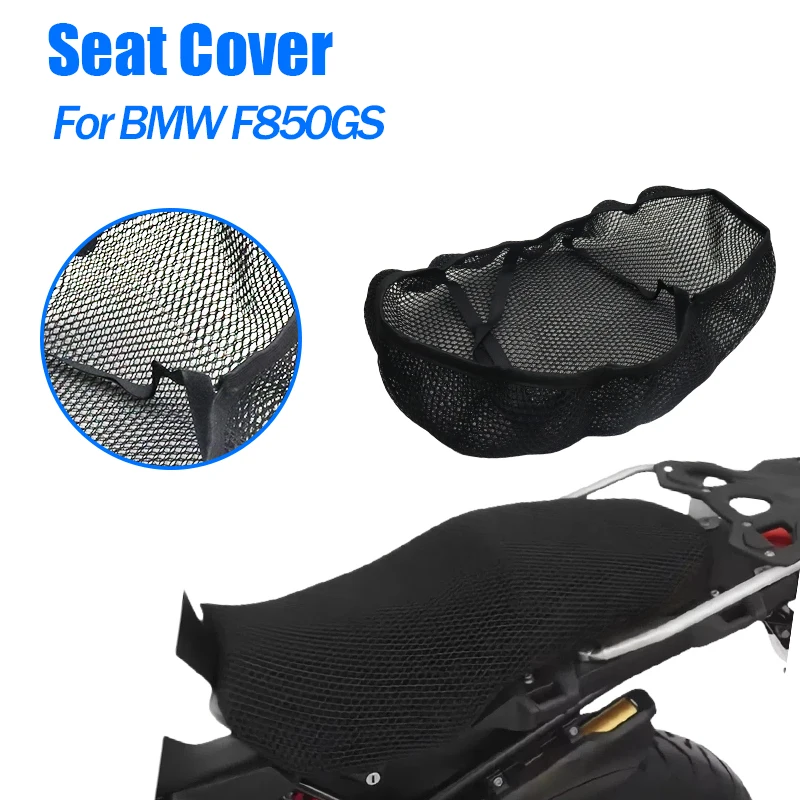 

For BMW F850GS F850 850GS 850 Airflow Motorcycle Seat Cover 3D Mesh Net Cooling Cushion Waterproof UV Resistant Comfortable