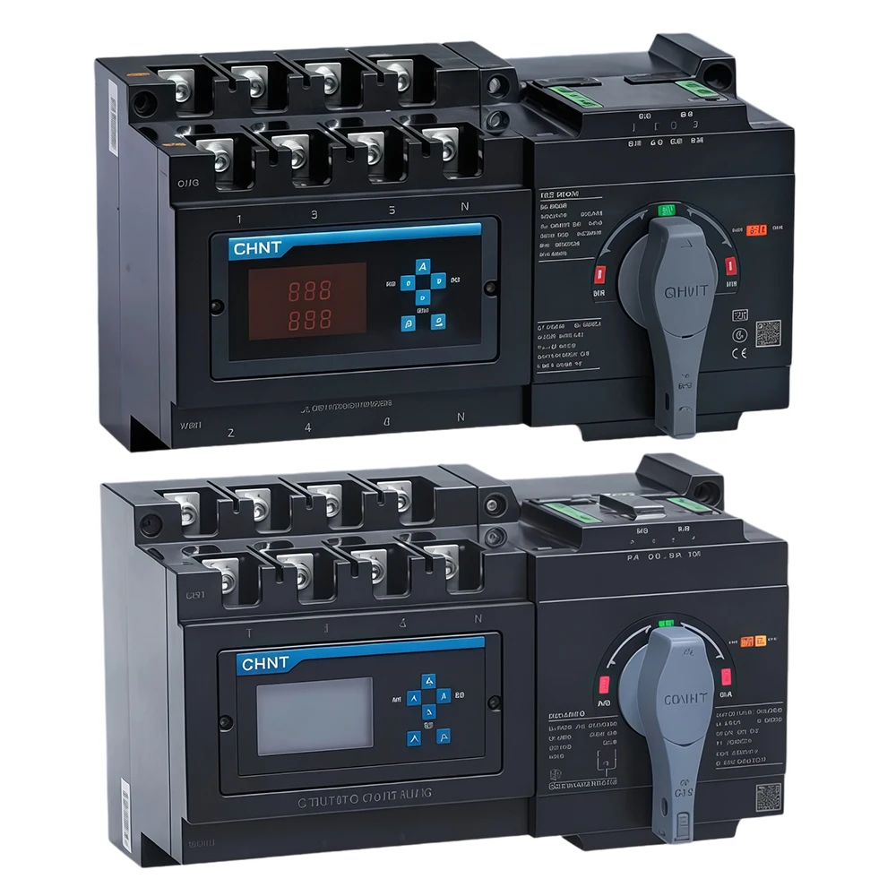 CHNT NXZ-125/4P 100A 250A 300A 4P ATS Dual Power Automatic Transfer Switch Single Three Phase