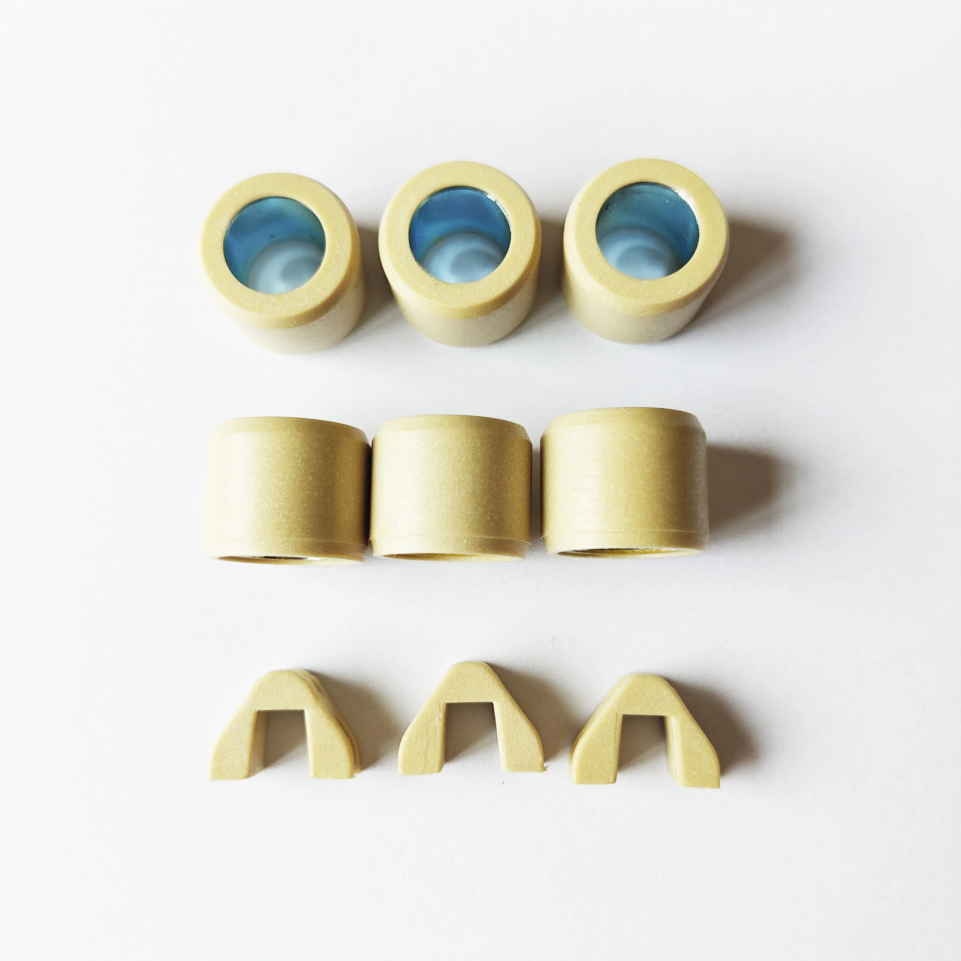 Variator Sliders Sliding Guide piece 16x13mm 6g for SCOOTER 50cc 60cc 80cc 100cc 4-STROKE QMB139 TAOTAO JONWAY GATOR