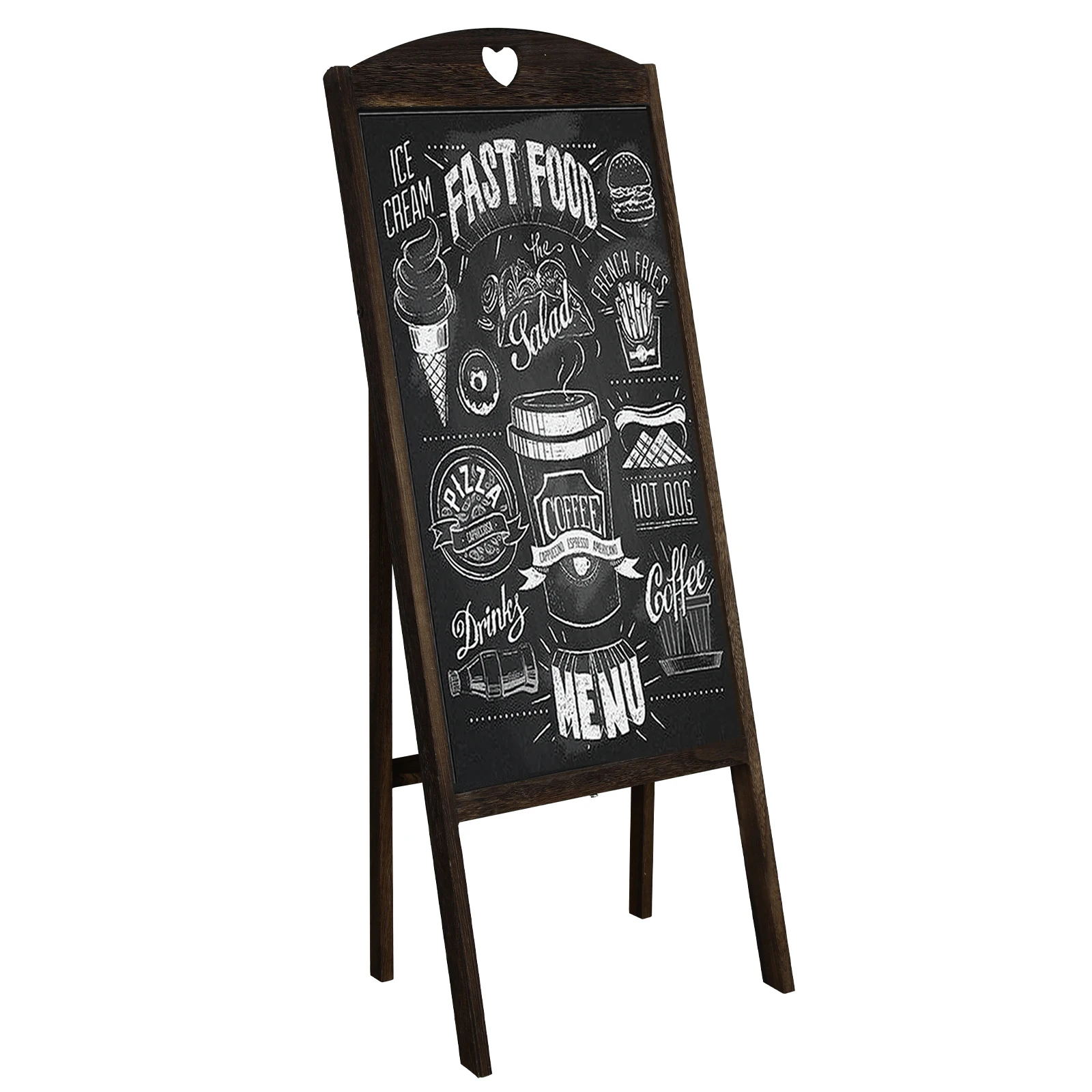 Tablica kredowa, tablica kredowa na stojaku, tablica kredowa typu sandwich, tablice kredowe na zewnątrz, tablica kredowa z menu do restauracji