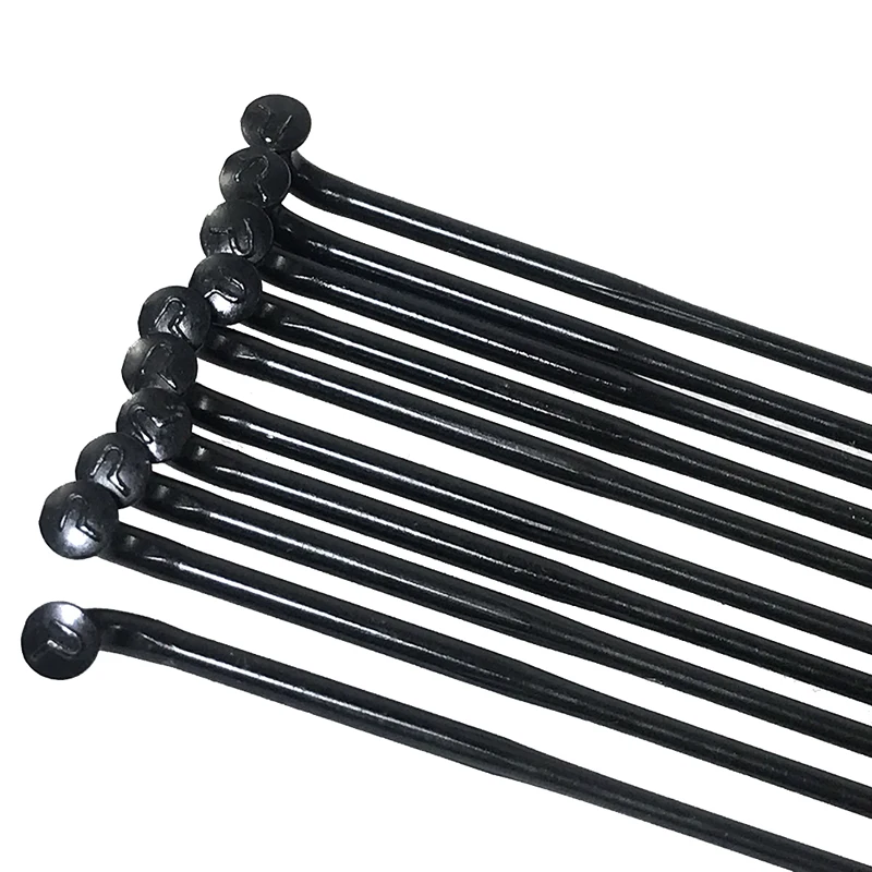 12-teilige Säule PSR TB2015 Speichen mit kostenlosen Nippeln aus schwarzer Legierung