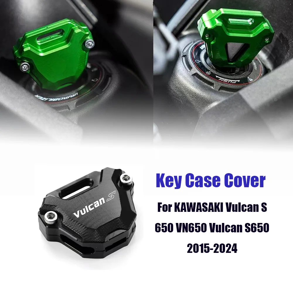 For Kawasaki Vulcan S 650 VN650 Vulcan S650 2015-2024 CNC Motorcycle Accessories Key Case Cover Protector