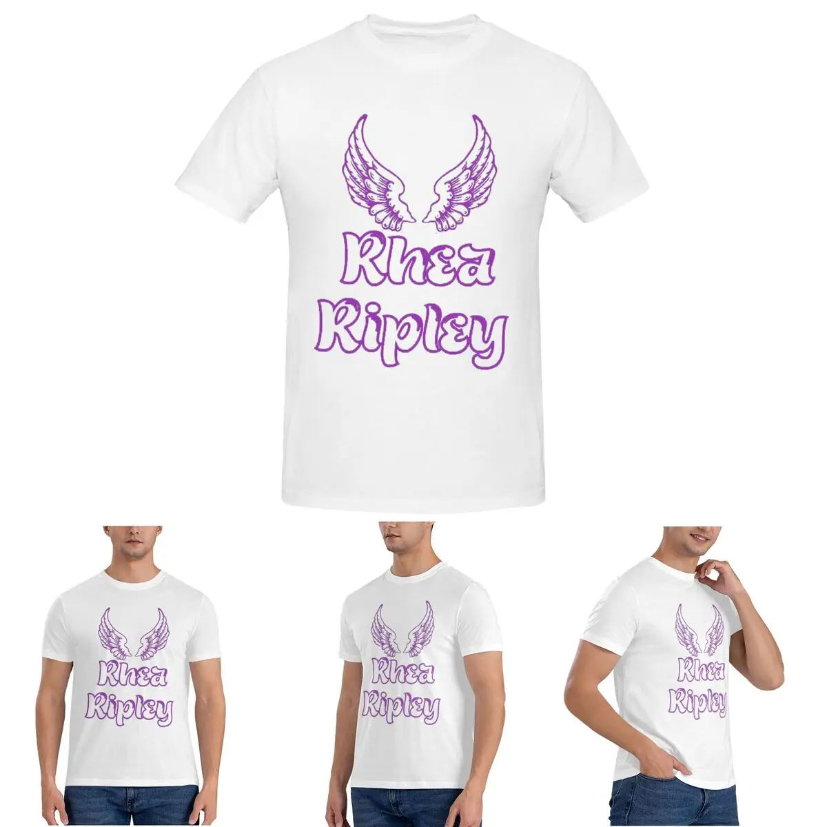 

Мужская футболка She Is My Mami Rhea Ripley Bootleg Wrestler, хлопковые футболки, мужские летние топы с короткими рукавами и круглым вырезом