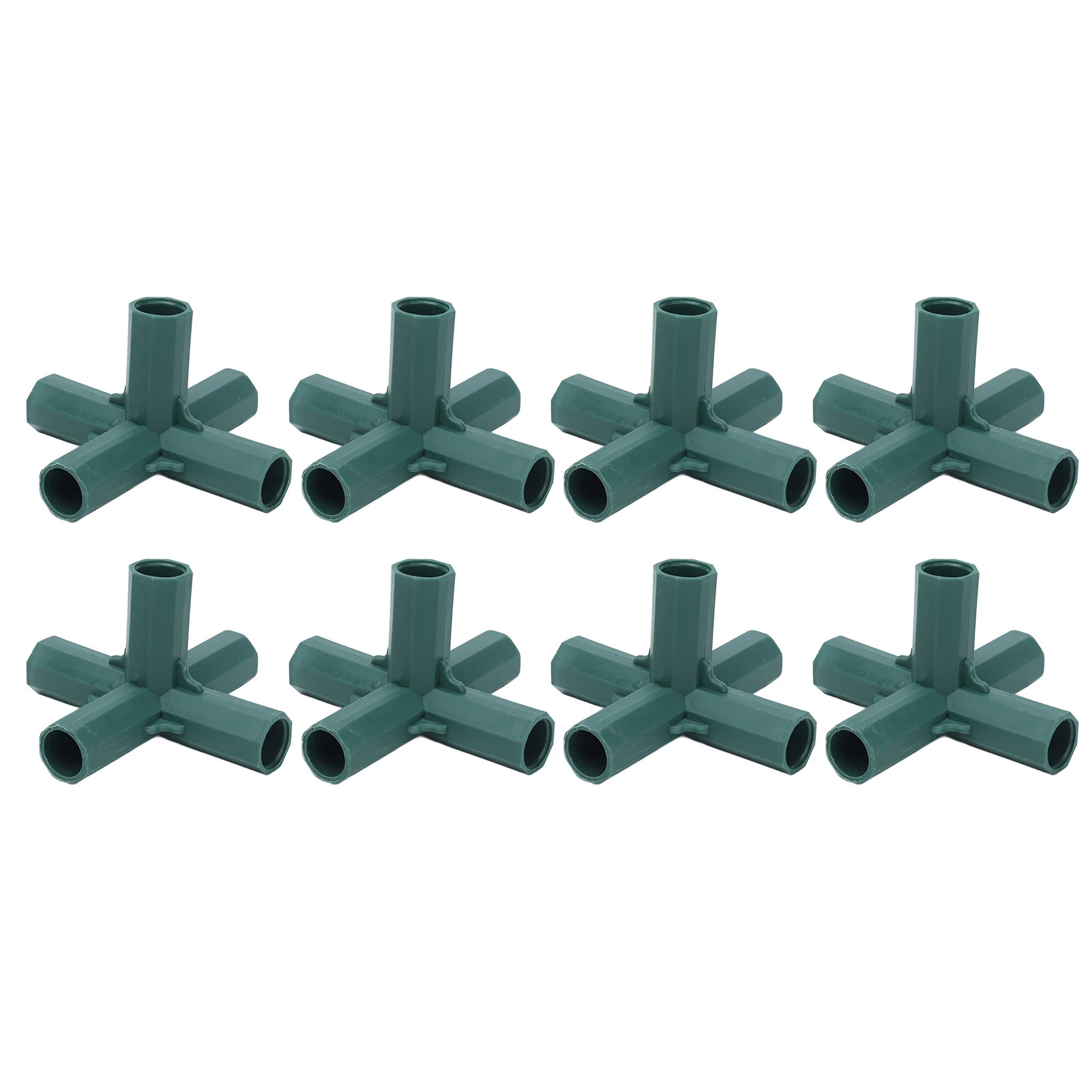 

8Pcs Plant Support Joint 5 Way Garden Stake Joint Plastic Plant Stake Connector For Greenhouse