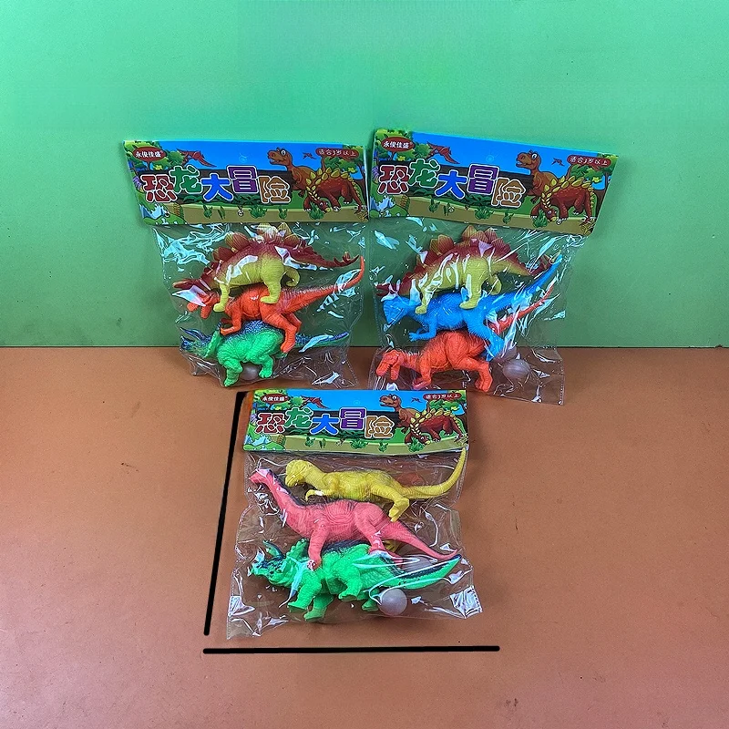 New Dinosaur Adventure Educational Simulation Model Toy for Children's Training Class Nursery Gift Realistic Animal Dolls