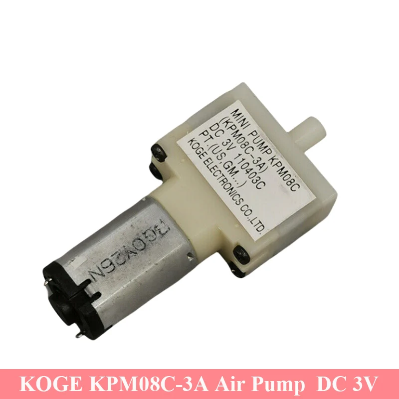 KOGE KPM08C-3A DC 3V 3.7V Mini M20 Air Oxygen Pressure Pump for Aquarium Fish Water Tank Blood Sphygmomanometer Patient Monitors