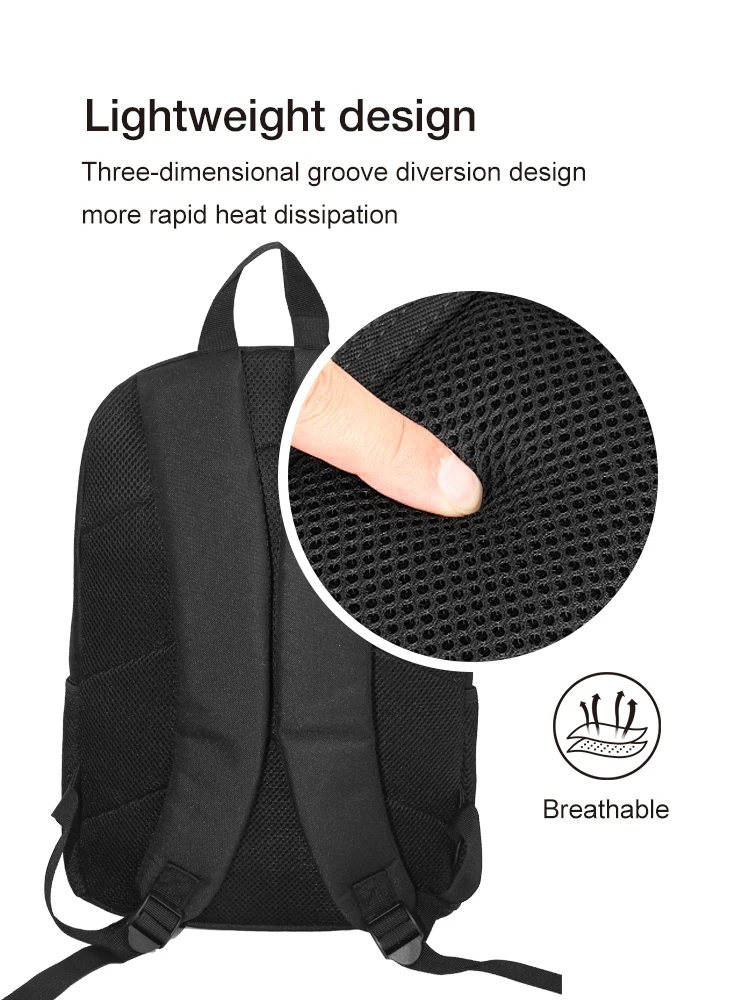 New Backpack Casual  Travel Backpack Computer Backpack Large-capacity Student School Bag Multi-functional Simple Bag