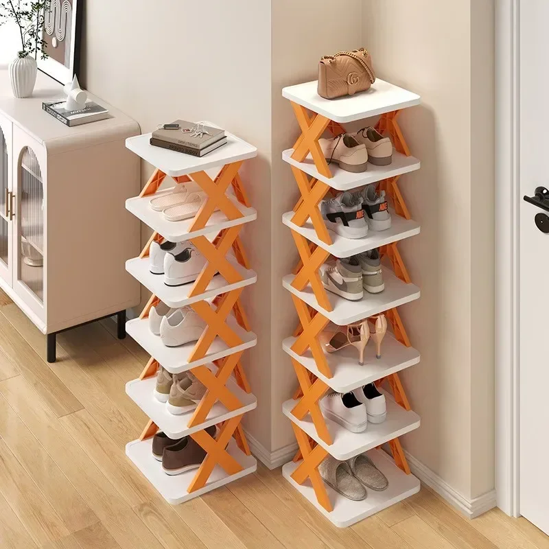 

New Shoes Racks Storage Organizer Detachable Shoe Racks Saves Family Household Rack Multi Layer Simple Shoes Shelf Color Cabinet