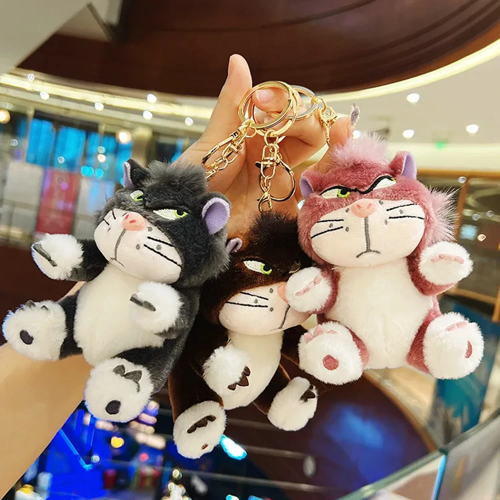 

12cm Lucifer Plush Doll Kawaii Stuffed Toy Bag Backpack Decoration Pendant Birthday Gift For Kids