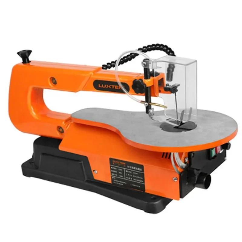 Mini Household Electric Table Saw Dust-Free Wire Cutting Woodworking Tool Curved Flower Pull Saw for Home Use