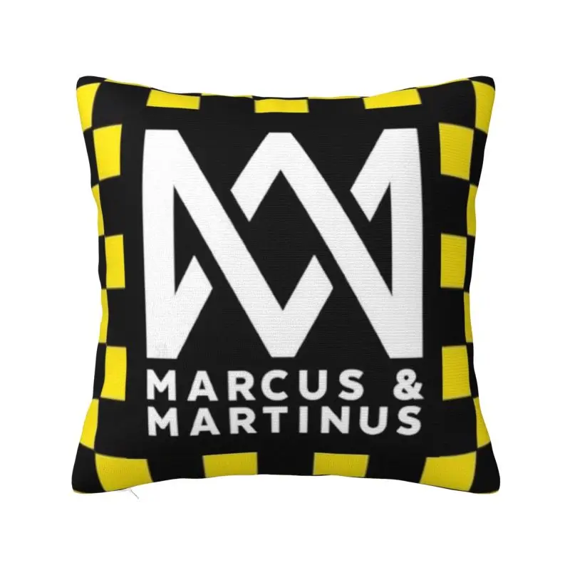 

Custom M-Marcus And M-Martinus Square Pillowcover Decoration Twin Boys Pop Cushions Throw Pillow for Car Double-sided Printing