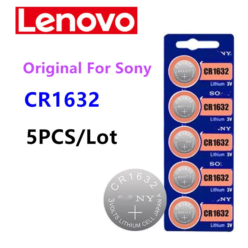 Original For SONY CR1632 Coin Cells Batteries CR 1632 DL1632 BR1632 LM1632 ECR1632 Lithium Button Battery For Watch Remote Key