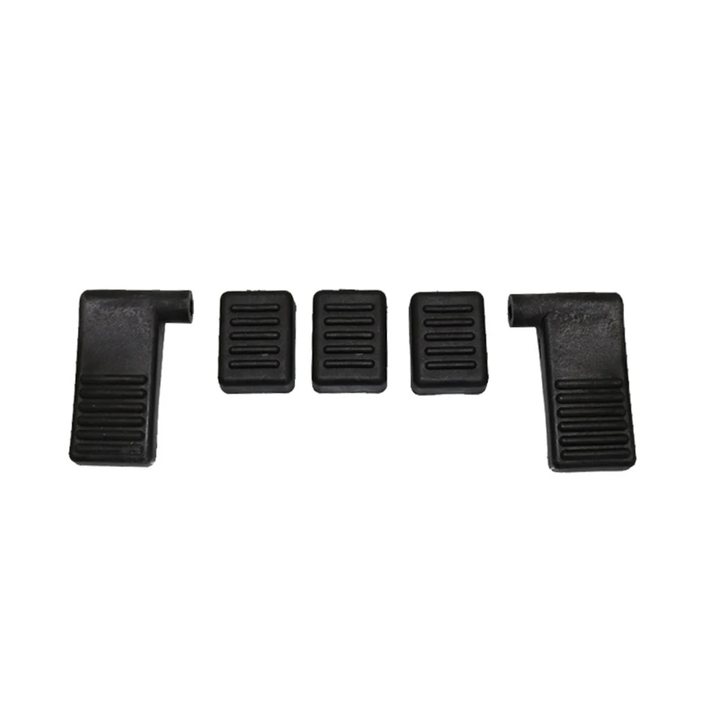 Replacement Pedal Pads 5pcs Nylon Material for Tire Changer Machines Supporting Car Wheel Tyre Repair and 8mm Hole Alignment