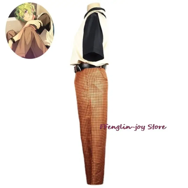 

ss23Game Ensemble Stars Eden Tomoe Hiyori Косплей Костюм Парик Аниме Взрослый Женский Мужской Детский Жилет Брюки Хэллоуин Повседневная Одежда Костюм