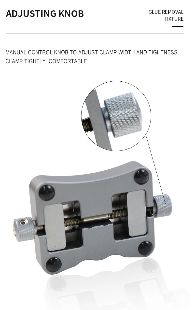 New BST-001R Motherboard Soldering IC CPU Holder Clamp for iPhone Repair Tool Universal IC Glue Remove Fixture.