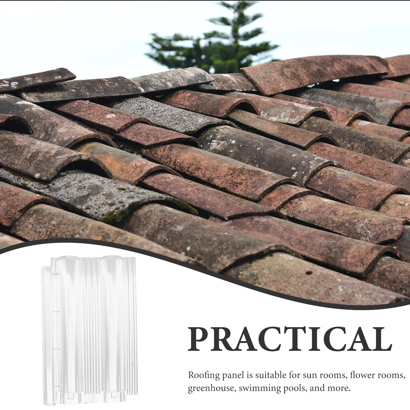 แผ่นกระจกตกแต่งสวยงาม เหมาะสำหรับใช้ในร่ม วัสดุหลังคาเรือนกระจก ทดแทนแผ่นหลังคาเรือนกระจก