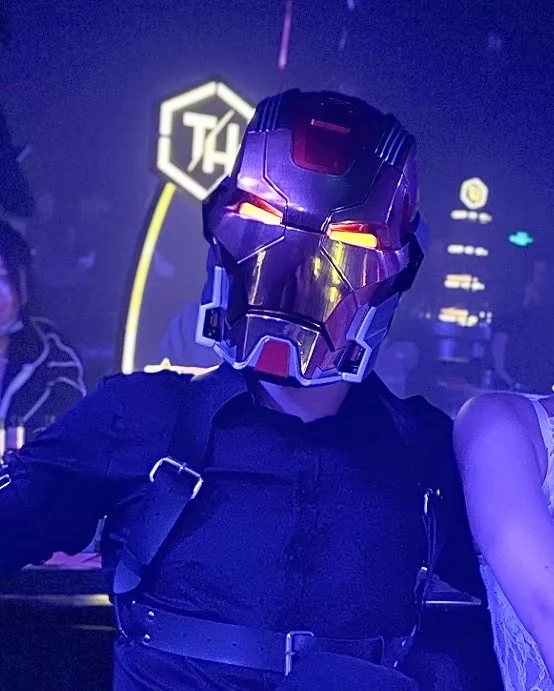 NOBODY Mechahead アイアンマン マーク17 マスク 1/1 MK17 Heartbreaker Wearable Iron Man Helmet | Voice & LEDs