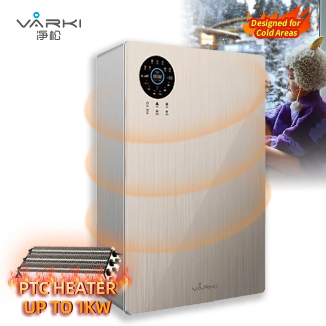 Golden ERV Energy Recovery Ventilation Systems ODM & OEM Household Purifiers Small Wall-mounted Energy Recovery Ventilator