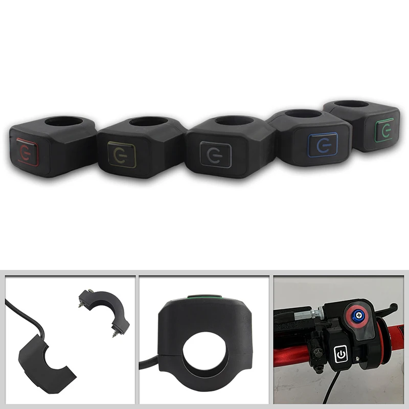 

Motorcycle Headlight Switch Modified Control LED Light 22mm For Surron Light Bee X / S For TALARIA STING Electric Bike Parts