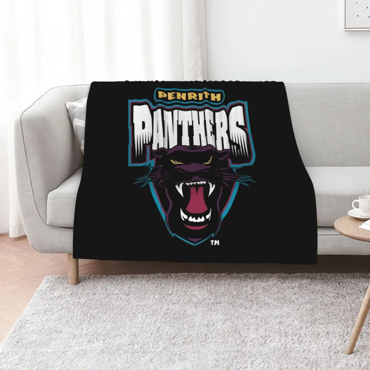 penrith city team logo Throw Blanket Warm Comfortable Blanket for Office Napping