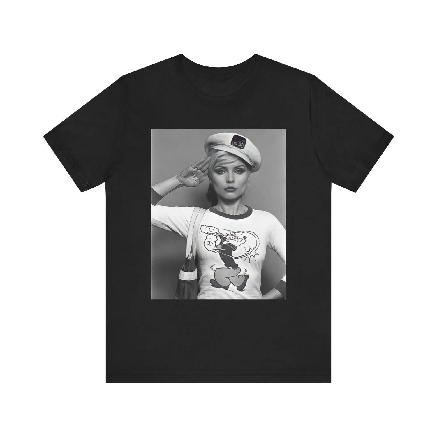 

Blondie Classic Black & White T-Shirt 00010605#A gift for the fans men women tshirts Amazing Tees Casual Oversized essential Gra