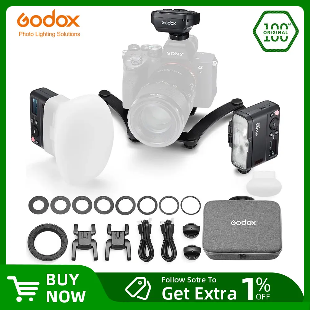 Technologia Flash:评测 i rekomendacja systemu Godox MF12-DK1