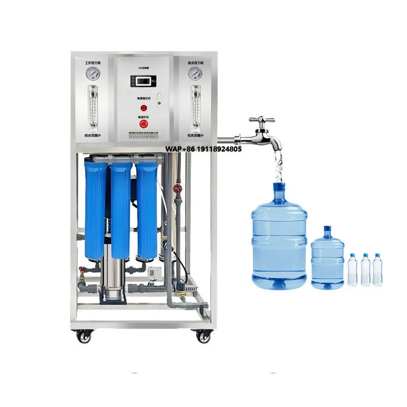 

High Filtration Rate Reverse Osmosis System 250LPH 1000LPH Auto Filter Purifier Water Treatment Water Filter Clean Pump