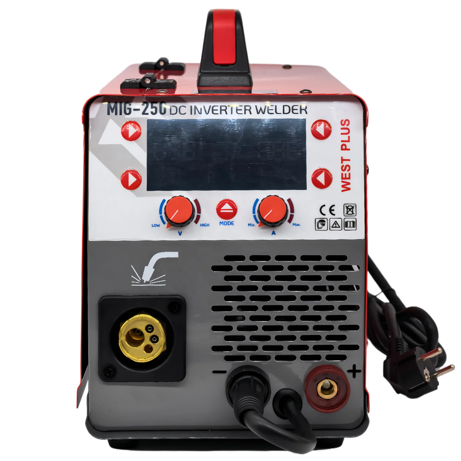 Single phase numerical control 5 in 1 multifunctional MIG welder CO2 160A 200A 250A gas shielded MIG welder