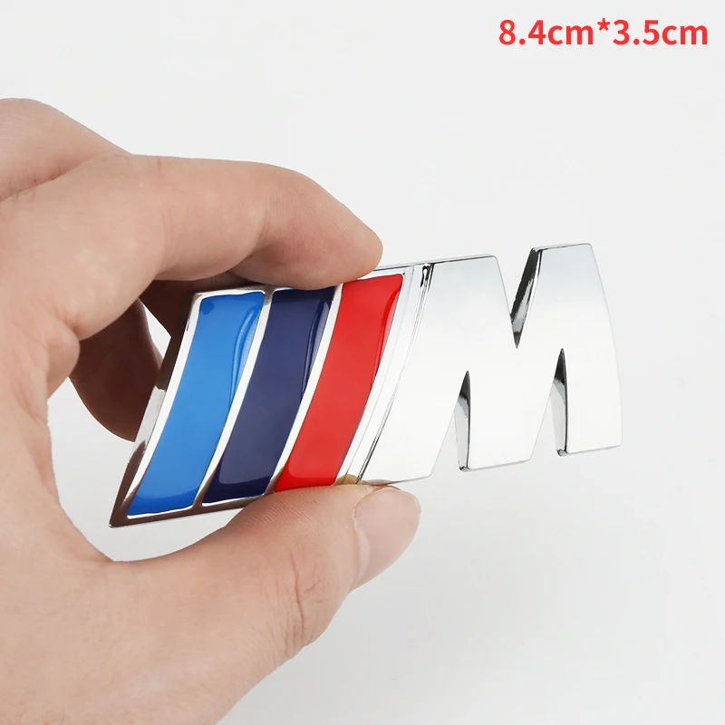 1pcs 3D Car Trunk Badge Rear Emblem 3D Stickers For M Bmw X1 X3 X5 X6 E30 E90 M3 E84 E83 F25 E91 E60 F15 F16 E70 F30 Car Goods