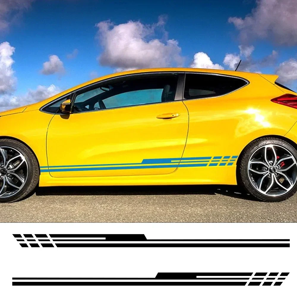 

Car Body Side Vinyl Stickers For Audi BMW Ford Volkswagen VW Toyota Renault Peugeot Skoda Mercedes Benz Honda Auto Accessories